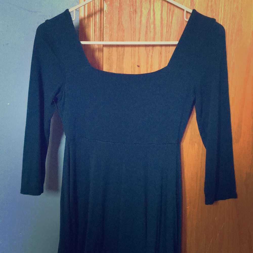 Cute, Soft Navy Blue Dress